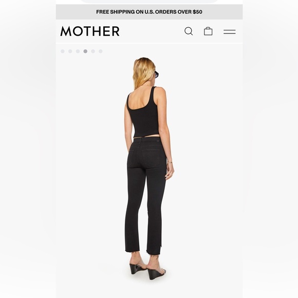 MOTHER The Insider Crop Step Fray | Size 29 - Picture 13 of 13
